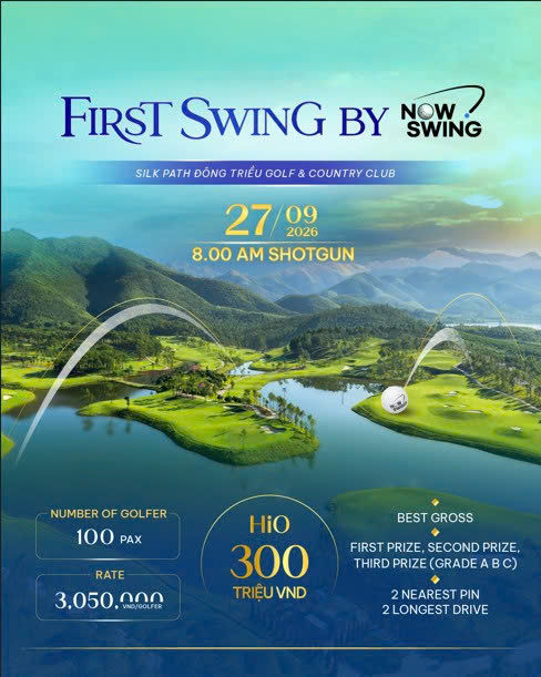 First Swing by Nowswing