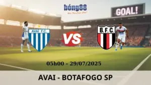 Nhận Định Bóng Đá - Avai vs Botafogo SP 29/07/2025