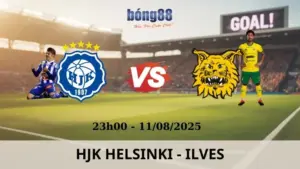 Soi Kèo Bóng Đá - HJK Helsinki vs Ilves 11/08/2025