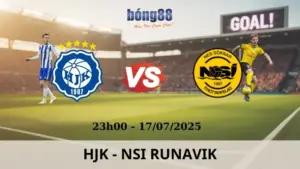 Nhận Định Bóng Đá - HJK vs NSI Runavik 17/07/2025