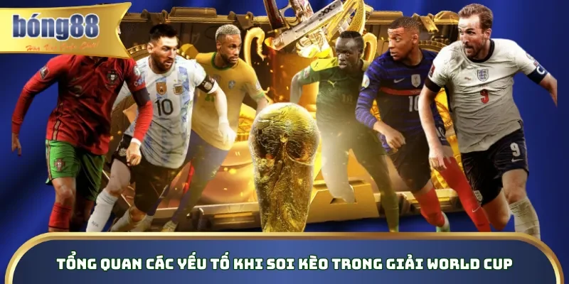 Tổng quan các yếu tố khi soi kèo trong giải World Cup Tổng quan các yếu tố khi soi kèo trong giải World Cup